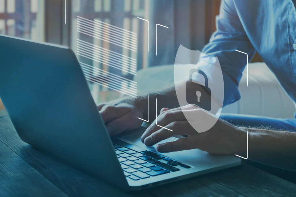 firewall and internet security concept, secured access to user p cyber incident response