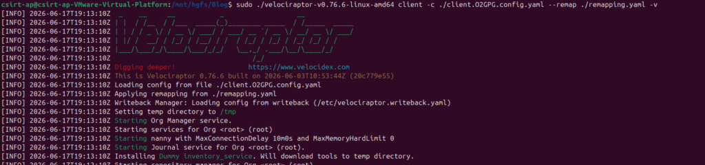 velociraptor-3 Performing Linux Dead Disk Forensic Analysis with Velociraptor